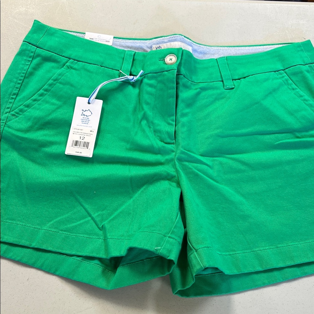 Southern Tide Vibrant Green Women's Shorts